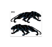 4R Quattroerre.it - 813 - Adesivi Sticker Pantera, 14 x 16 cm