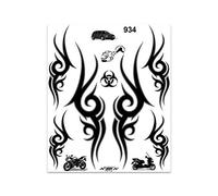 4R Quattroerre.it - 934 - Adesivi Sticker Tribale, 20 x 24 cm