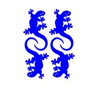 4R Quattroerre.it Adesivo Rifrangente Geco (Blu)