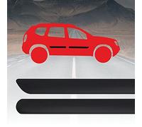 4R Quattroerre.it Modanature Laterali Bumper Paracolpi per D. Duster 2010 con Biadesivo 3M