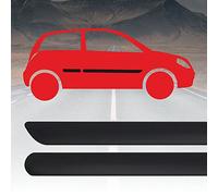 4R Quattroerre.it Modanature Laterali Bumper Paracolpi per L. Ypsilon 3 Porte 2003 con Biadesivo 3M