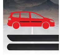 4R Quattroerre.it Modanature Laterali Bumper Paracolpi per V. Sharan 2010 con Biadesivo 3M