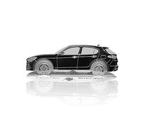 4R Quattroerre.it Modellino Sagoma Incisa Auto Alfa Romeo Stelvio in Acciaio Inox