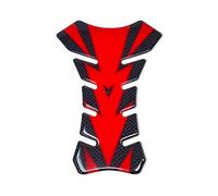 Paraserbatoio Tank Pad Adesivo 3D per Moto Color Rosso