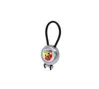 4R Quattroerre.it Portachiavi Abarth con Logo Scudetto, 4 x 3,2 cm