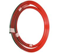 4R Quattroerre.it Profilo Adesivo Rosso per Dam Paraurti Anteriore e Posteriore Compatibile con Alfa Romeo Giulietta, Modanatura Racing Flessibile, 1,15 m + 2,00 m, Spessore 11 mm