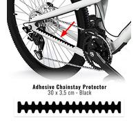 Protezione Batticatena Adesivo Rhino per Telaio Bici, Nero 30 x 3.5 cm
