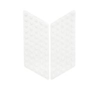 Protezione Serbatoio Antiscivolo Moto Laterale Race Grip Evo, Trasparente, Set di 2