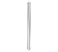 4R Quattroerre.it Salvaporta Profilo 3D Elix Cromo per Auto, 61 cm, Set da 2