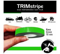 4R Quattroerre.it 10500 Trim Stripes Strisce Adesive per Auto, Verde Kawa, 10 mm x 10 mt