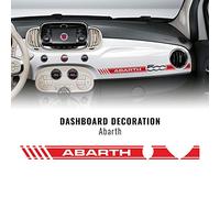 4R QUATTROERRE.IT - Stripes Striscia Adesiva Per Cruscotto Fiat 500 Abarth