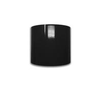 4R Quattroerre.it Strisce Adesive per Wrapping Cromature Auto, Nero Lucido, 5 cm x 5 mt, 2 Pezzi