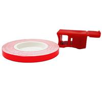 4R Quattroerre.it Wheel Stripes Strisce Fluorescenti per Cerchi Moto con Applicatore, Fuxia, 5 mm x 6 mt