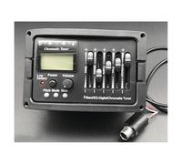 4Set 5 Bande Preamplificatore EQ Equalizzatore Chitarra Acustica Amplificatore Chitarra Acustica Classica Accordatore Digitale Pickup Piezoelettrico Pezzi di ricambio per pickup per chitarra acustica(
