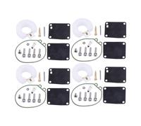 4Set Carburetor Repair kit Fit for Yamaha 2-stroke Outboard Engine 3HP 6HP 8HP