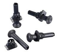 4Set Di Perni Di Bloccaggio Della Porta Manopole Di Ricambio Per Per Scirocco Per Passat Per B2 191837187 Porta Serratura Pomello