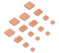 4Set Dissipatore di calore in metallo Dissipatore di calore in rame Pad di raffreddamento passivo Dissipazione R