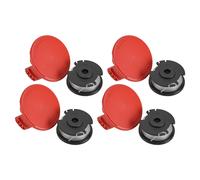 4Set Spool Cap Cover & Spool Trimmer Line Fit for Hyper Tough String Trimmer