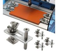 4set T-Track Morsetto M6 Hold Giù Pinze CNC Router Compensato Incisione Macchina