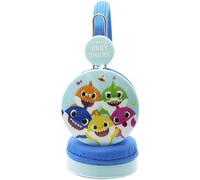 4Side cuffie Baby Shark cablate sovraurali blu per bambini