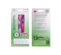 4SMARTS 496254 Custodia per cellulare per Apple iPhone SE3 / SE2 / 8 / 7, Nero, Trasparente