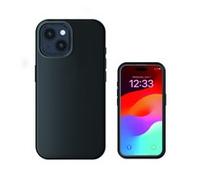 4smarts 540579 Cover Apple iPhone 15 15,5 cm (6.1") Nero Silicone Case Cupertino