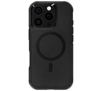 4smarts, Cover per iPhone 16 Pro anti-urto con bordi rialzati, Nero