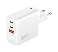 4smarts GaN Flex Interno AC Bianco Charger GaN Flex 65W 2 USB-C+1 544065