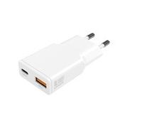 4smarts Netzladegerät PDPlug Slim Duos 30W GaN USB-C+USB-A Caricabatteria 541125