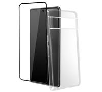 4smarts, Pack cover + vetro temperato 9H Google Pixel 7 Pro, Trasparente
