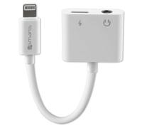 4smarts Splitter Lightning + AUX 3,5 mm bianco 468673