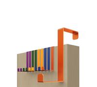 4smile Appendiabiti per porta - set di 10 pezzi, multicolore - supporto varco 3,6-4,1 cm x 8 cm, appendiabiti universale - sostegno per ingressi