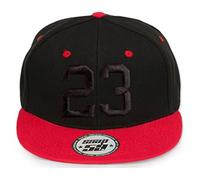 4sold ABC - Cappellino snapback con lettere, diversi modelli con lettere dalla A alla Z, colore: nero/bianco 23 3d black Taglia unica