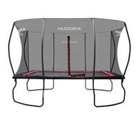 4Square Trampolino 244x366, Attrezzature per il fitness Nero/Rosso