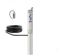 4SR4/8 POMPA COMPLETA SOMMERSA X POZZI 4" PEDROLLO 4SR4M/8 HP1 100LT/MIN 6.4BAR (V230+CAVO 20MT+CONDENSATORE)