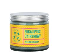 4Szpaki Scrub Zuccherino Naturale per il Corpo Eucalipto e Limone 250 ml