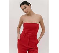 4TAILORS Top 'Spice it Up' rosso sangue Donna 4TAILORS XL
