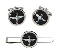 4th Battalion Parachute Regiment Gemelli E Clip Per Cravatta British Army Set
