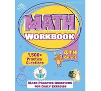 4th Grade Math Workbook (Tascabile)