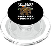 4th Grade Where The Adventure Begins Back To School Bigfoot PopSockets PopGrip per MagSafe