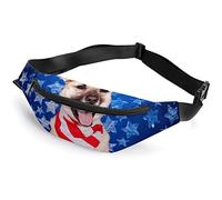4th July Dog Portait African Women, sportivo per bambini per adulti per uomo donna
