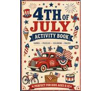4TH of July Activity book for Kids: Summer workbook with fun activities for children