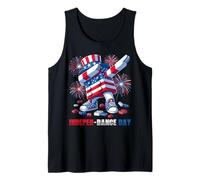 4th of July INDEPEN-Dance Day Blocks Bricks Master Builder Canotta