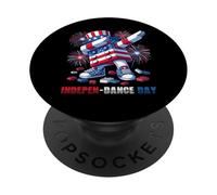 4th Of July INDEPEN-DANCE DAY Blocks Bricks Master Builder PopSockets PopGrip Adesivo