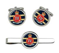 4th Queen's Own Hussars Gemelli Uniforme E Spilla Per Cravatta Set British Army