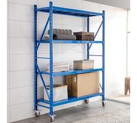 4TierGa ShelfIndustrial Steelfor Soggiorno & Seminterrato & Versatileto Per massimizzare lo spazio & Declutter Casa