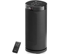 4UMOR Stufa Elettrica da Bagno 2000W ECO TEMP 5-36°C Stufetta Timer da 24h | Termoventilatore Ceramico Scaldabagno, Basso Consumo, Silenzioso 32 dB, Luce Display Auto-OFF, Funzione Memoria, Telecomando