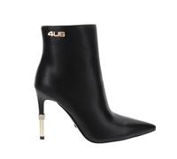 4US Tronchetto Donna Elegante Con Zip Laterale By Paciotti - NER (Nero)