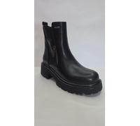 4US Tronchetto Donna In Ecopelle Liscia Con Cerniere By Paciotti - NER (Nero)