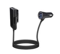4USB Presa Di Carica Per Auto 24W QC3.0 Ricarica Veloce Per Smartphone E Tablet